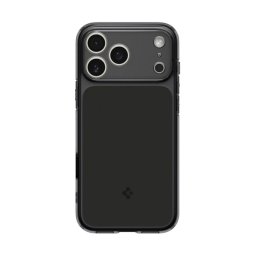 SPIGEN ULTRA HYBRID T MAG műanyag telefonvédő (ütésállóság, légpárnás keret, MagSafe) FEKETE Apple iPhone 17 Pro Max