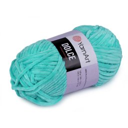 YarnArt Dolce zsenília kötő- és horgoló fonal, 100g, 746, azúrkék