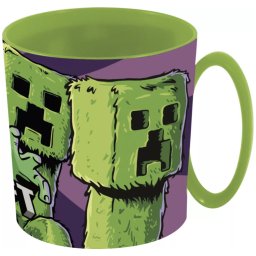 Minecraft micro műanyag bögre 390 ml Nr 01