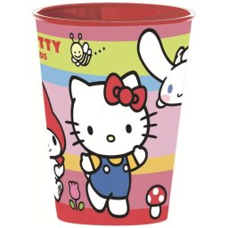 Hello Kitty műanyag pohár 260 ml Nr 04
