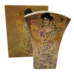 Klimt porcelán váza - Adele Bloch - 20 cm