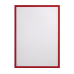 Infókeret A3, XXL csomag, 6 db/csomag, Durable Duraframe(R) piros