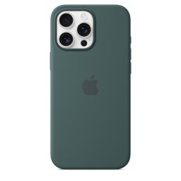 Apple iPhone 16 Pro Max Silicone Case with MagSafe Lake Green (Seasonal)