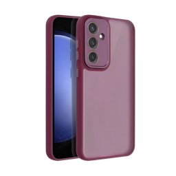 Szilikon telefonvédő (ütésállóság, akril hátlap, kameravédő) LILA Samsung Galaxy S25 FE (SM-S731)