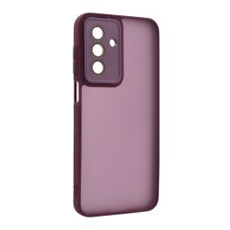Szilikon telefonvédő (ütésállóság, akril hátlap, kameravédő) LILA Samsung Galaxy A17 5G (SM-A176)