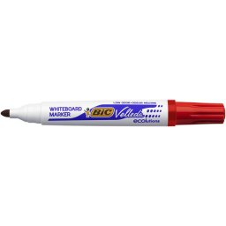 BIC Flipchart- és táblamarker, 1,4 mm, kúpos, BIC" Velleda ecolutions", piros