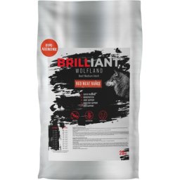 Brilliant Wolfland Hypoallergenic Red Meat Range monoprotein marhás kutyatáp 20kg