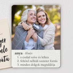 Anya - fényképes hűtőmágnes