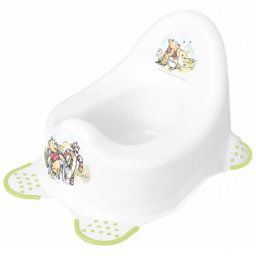 Tappancsos műanyag bili - Micimackó fehér X