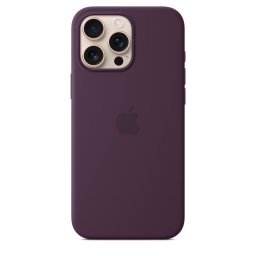 Apple iPhone 16 Pro Max Silicone Case with MagSafe Plum