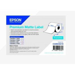 Prémium matt címke Cont.R, 105mmx35m, MOQ 18db