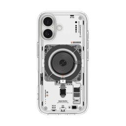 SPIGEN ULTRA HYBRID MAG NEO ONE műanyag telefonvédő (ütésállóság, légpárnás keret, MagSafe) ÁTLÁTSZÓ Apple iPhone 17