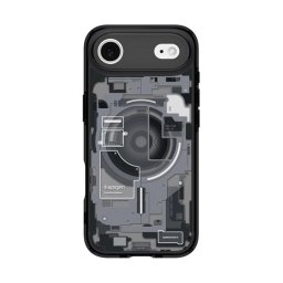 SPIGEN ULTRA HYBRID ZERO ONE műanyag telefonvédő (ütésállóság, légpárnás keret, MagSafe) FEKETE Apple iPhone 17 Air