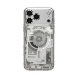 SPIGEN ULTRA HYBRID ZERO ONE műanyag telefonvédő (ütésállóság, légpárnás keret, MagSafe) TITÁNSZÜRKE Apple iPhone 17 Pro Max