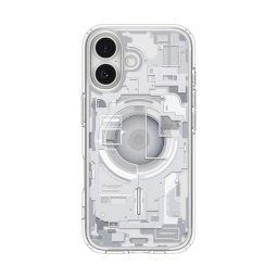 SPIGEN ULTRA HYBRID ZERO ONE műanyag telefonvédő (ütésállóság, légpárnás keret, MagSafe) FEHÉR Apple iPhone 17