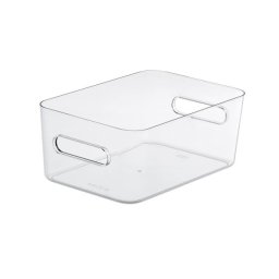 SMARTSTORE Műanyag tárolódoboz, 5,3 liter, SMARTSTORE "Compact Clear M", átlátszó