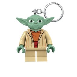 LEGO Kulcstartó, LED világítással, LEGO "Star Wars Yoda"