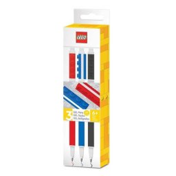 LEGO Zseléstoll készlet, 0,7 mm, kupakos, LEGO, 3 különböző szín
