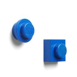 LEGO Mágnes, 2 különböző forma, LEGO, kék