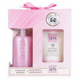 Accentra HOME SPA folyékonyszappan adagolóban + utántöltő - hibiszkusz illattal