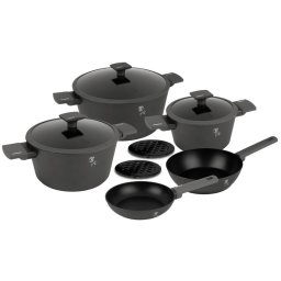 Berlinger Haus Edénykészlet 10 részes titánpro bevonattal matt Anthracite Collection BH/8140N