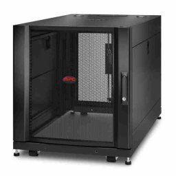APC NetShelter SX 12U szerver Rack szekrény 600mm x 1070mm oldalanként fekete színben