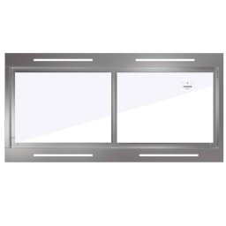 Nodor - Páraelszívó NorBreeze ISLA DEIMOS 1400 TWIN RF Hob to Hood