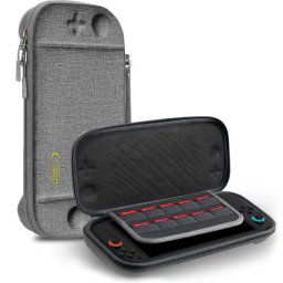 Nintendo Switch 2 tok, fogantyúval, TP Slim Pouch, szürke