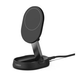 BELKIN BOOSTCHARGE PRO asztali töltő (15W, gyorstöltő, wireless, Magsafe, dönthető, Qi2) FEKETE Apple iPhone 17, iPhone 17 Pro, iPhone 17 Pro Max