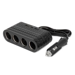 Szivargyujtó elosztó 4-es USB töltővel