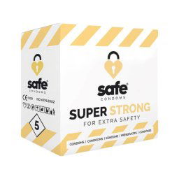 SAFE Super Strong - extra erős óvszer (5db)