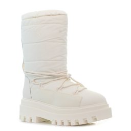 Calvin Klein Flatform Snow Boot törtfehér női csizma