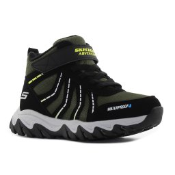 Skechers Rugged Ranger - Storm Trail fekete vízlepergető gyerek bakancs