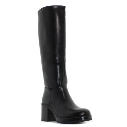Yolera - Michell fekete női magasszárú csizma