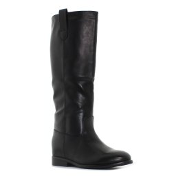 Monogrant - W fekete női magasszárú csizma