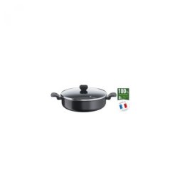 Serpenyő pároló fedővel 28cm simply clean red - Tefal, B5677253