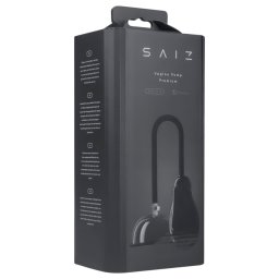 Saiz Premium - automata punci pumpa nőknek (átlátszó-fekete)