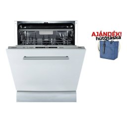 CATA - Beépíthető mosogatógép LVI-62014 14 terítékes + Ajándék Hűtőtáska