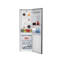 Beko RCSA330K40SN ezüst, alulfagyasztós, Hűtő:205L, Fagyasztó:95L, hűtőszekrény