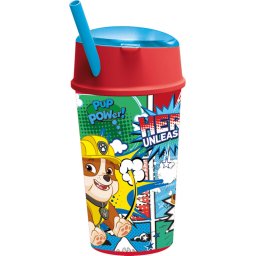 Mancs őrjárat Comic üdítő- és snack tartó pohár 400 ml