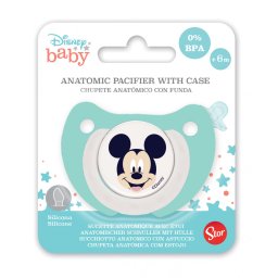 Mickey egér Hello World baba játszó- és altatócumi tokkal