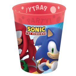 Sonic, a sündisznó Sega micro prémium műanyag pohár szett 4 db-os 250 ml