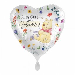 Micimackó Fun Alles Gute zum Geburtstag fólia lufi 43 cm