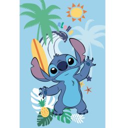 Lilo és Stitch Summer polár takaró 100x150cm