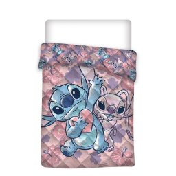 Lilo és Stitch Heart steppelt ágytakaró, paplan 140x200cm