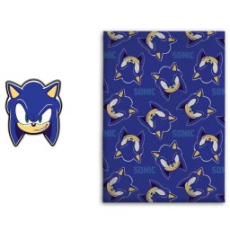 Sonic, a sündisznó Spin Dash polár takaró és forma párna szett
