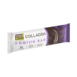 Rice Up fehérje szelet kollagénnel tripla csokoládé ízű 50g
