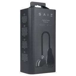 Saiz Premium - automata punci pumpa nőknek (átlátszó-fekete)