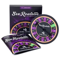 Sex Roulette Kama Sutra - szex társasjáték pároknak (10 nyelven)