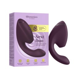 Womanizer Next Duo - 2in1 G-pont vibrátor (lila)